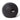 Black 12LB weighted medicine ball with textured rubber grip for strength training