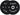 CAP Barbell 15 lb rubber bumper weight plates, black with center hole grip
