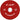 CAP Barbell red 55 lb training weight disc plate with CAP logo and grip hub