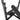 Black padded adjustable weight bench with steel frame and non-slip foot platform