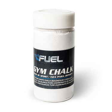 White Gym Chalk (Magnesium Carbonate) for sport, 2 oz cube bottle by Fuel Performance