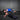 Blue and black training parachute for fitness workouts, durable nylon speed resistance bag