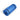 Blue yoga mat roll with black straps, non-slip foam exercise mat