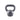 Gray cast iron kettlebell handle loop, textured grip with secure lifting design