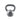 Gray cast-iron bottle opener-shaped kettlebell handle detail with textured grip