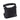 Black camera sling bag with padded handle and adjustable shoulder strap, durable nylon material