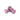 Purple dumbbell set foam grip weight training accessory with numbered ends