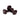 Brown dumbbell-shaped stress toy with textured foam grip and numbers 8 graphic