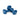 Blue neoprene adjustable dumbbell weights, non-slip grip, ergonomic foam handles