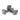Adjustable gray dumbbell handle cover, foam material for comfort and grip