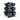 CAP Rubber Hex Dumbbell Set with Rack | 100-lb