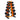 CAP 150-lb Rubber Hex Dumbbell Weight Set with Rack | Color Series