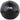 Black Fuel 25 lb medicine ball with textured grip and durable synthetic leather cover