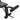 Adjustable weight bench leg supports with black foam pads and metal frame