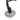 Black and gray umbrella base pin, metal patio umbrella stand with secure mounting cap