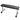 CAP Strength Flat Bench, Black/Gray
