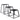 Black metal bar stool set with wooden seats, sturdy step design