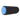 Black and blue foam massage roller, compact cylindrical fitness recovery tool