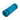 A teal textured yoga mat rolled up, secured with two black bands, shown on a clean white background.