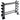 CAP 27-in Dumbbell and Accessories Rack
