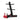 Black and red CAP Strength weight rack on a white background