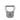Grey lifting kettlebell handle with stainless-steel loop grip, durable rubber-coated finish