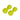 Pair of neon yellow rubber dumbbells with 5 lb numbers for strength training