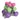 Tone Fitness Hourglass Neoprene Dumbbell Set | 20-lb