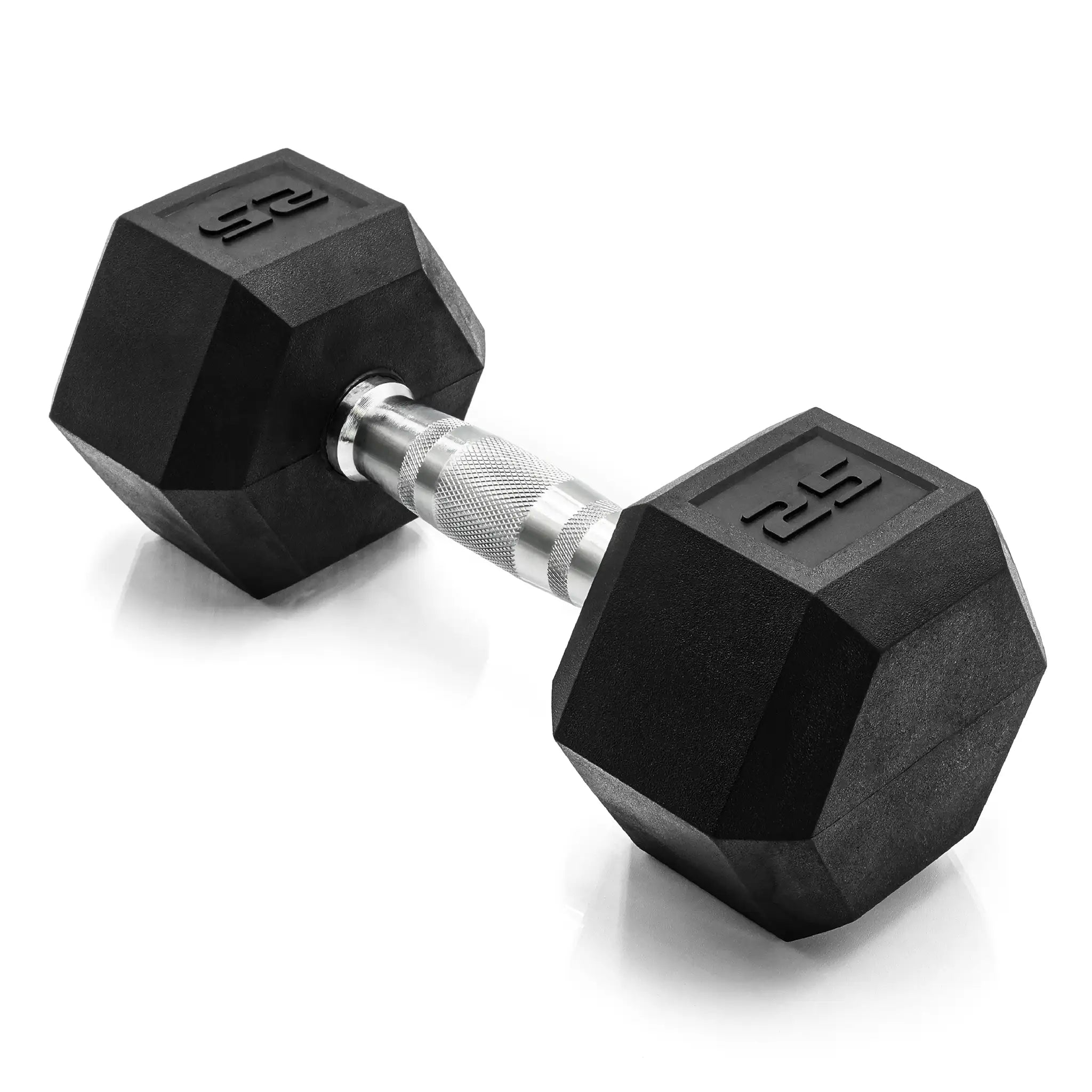 CAP Rubber Hex Ergo Grip Dumbbell