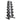 CAP 210-lb 10-Sided Dumbbell Set with Rack