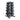 CAP Rubber Hex Dumbbell Set with Rack | 300-lb